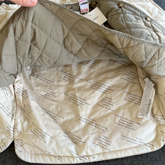 NEW Toddler Unisex Cream Colored Jacket - 12-18m - Picture 6 of 6